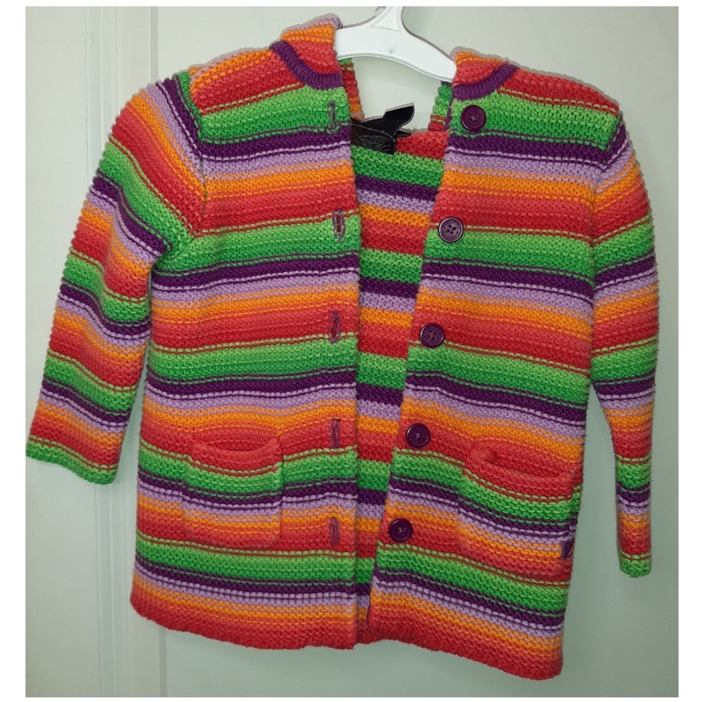 Nautica Baby Crocheted Cardigan